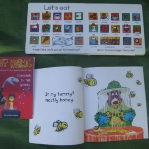 3 Kids' Books – My Word, Dinosaur in the Garden, I Am Bear - Image 3