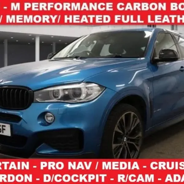 2018 BMW X6 3.0L 40D M Sport Edition 5-door Auto with XDrive