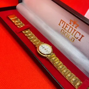 Ladies Vintage Watch Medici Gold Japan Movt - Image 4