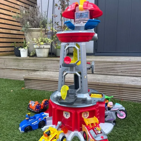 Paw Patrol Tower with cars and characters