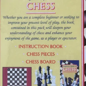 Beginners guide to chess with book and two sets of pieces - Image 4