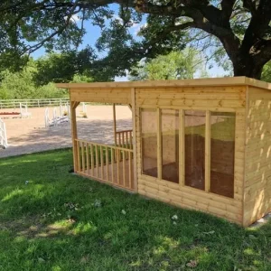 Summerhouse with Deluxe Canopy - Pinelap Sheds - Image 2