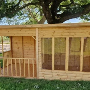 Summerhouse with Deluxe Canopy - Pinelap Sheds - Image 4