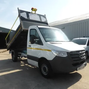 2021 Mercedes-Benz Sprinter 3.5t H2 315 Progressive Van Tippertipper - Image 2