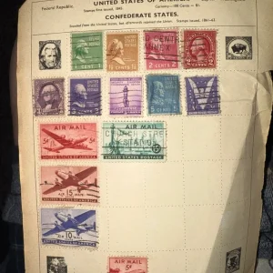 Rare USA and world stamps from 1865 onwards