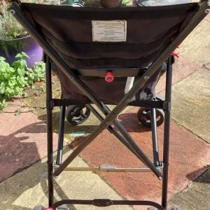 Black stroller with sun canopy - Image 3