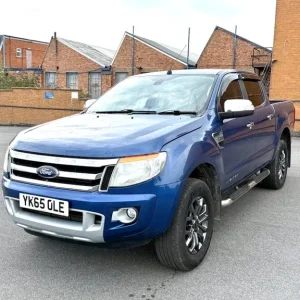 2015 Ford Ranger Limited 2.2 TDCI 150PS 4x4 Metallic Blue and Black Leather - Image 7
