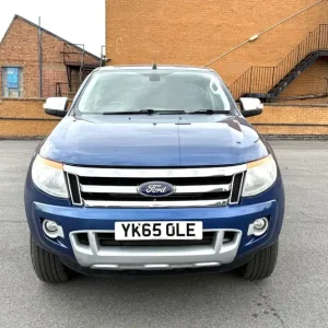 2015 Ford Ranger Limited 2.2 TDCI 150PS 4x4 Metallic Blue and Black Leather - Image 8