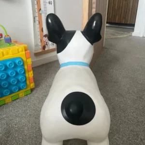Bouncy toy space hopper dog - Image 3