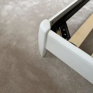 White double bed frame - Image 3