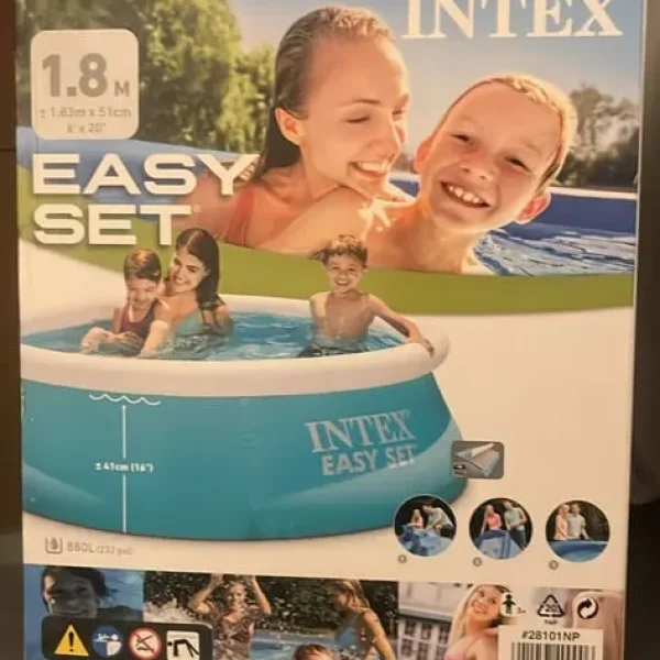 Intex 6ft summer paddling pool