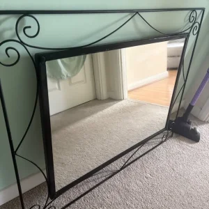 Black iron mirror - Image 2
