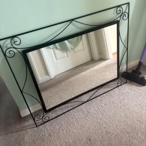 Black iron mirror - Image 3