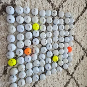 100 golf balls