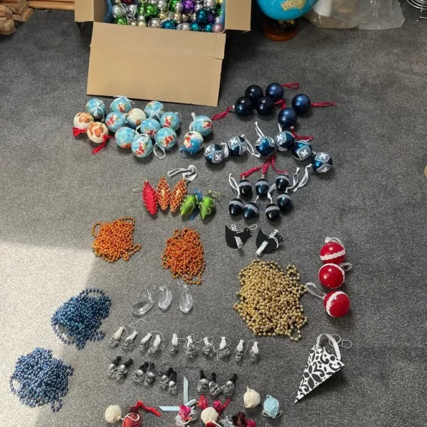 Christmas baubles collection