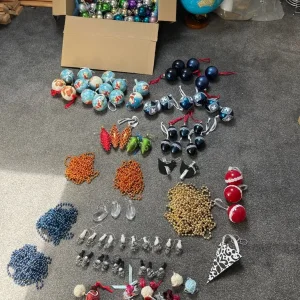 Christmas baubles collection