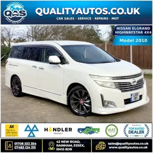 2010 Nissan Elgrand 4x4 Auto 3.5L 7-Seater
