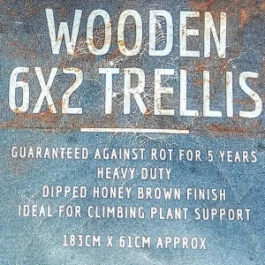 2 X Wood Trellis - Image 2