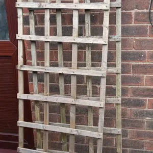 2 X Wood Trellis