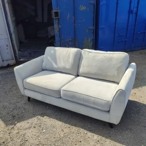 Grey 3-seater sofa - Image 3