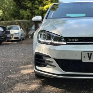 2017 Volkswagen Golf 2.0 TDI BlueMotion White GTD 3dr Hatchback Diesel Manual - Image 2