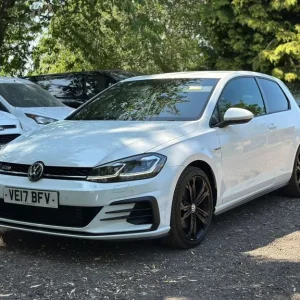 2017 Volkswagen Golf 2.0 TDI BlueMotion White GTD 3dr Hatchback Diesel Manual - Image 3