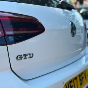 2017 Volkswagen Golf 2.0 TDI BlueMotion White GTD 3dr Hatchback Diesel Manual - Image 8