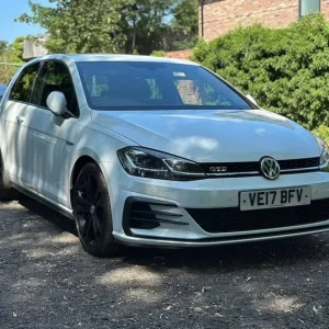 2017 Volkswagen Golf 2.0 TDI BlueMotion White GTD 3dr Hatchback Diesel Manual