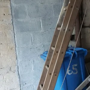 Old wooden ladders - Image 2
