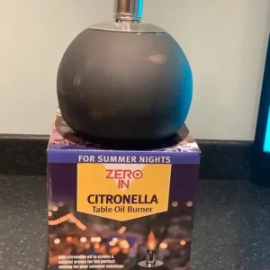 Citronella Table Oil Burner New in Box