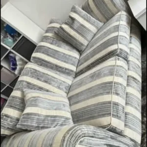 Alston upholstery large 2 seater sofa and IKEA TV unit - Image 3