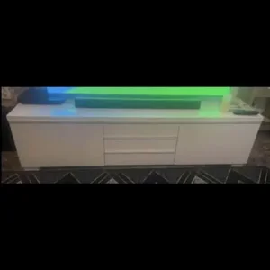 Alston upholstery large 2 seater sofa and IKEA TV unit - Image 4