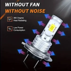 2 PCS H7 LED Bulbs - Image 5