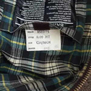 Vintage Barbour Bedale Jacket 1980s Size C34 - Image 5