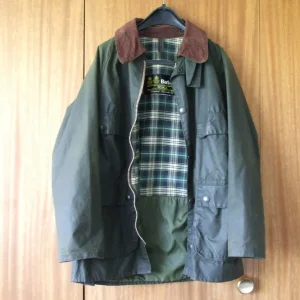 Vintage Barbour Bedale Jacket 1980s Size C34