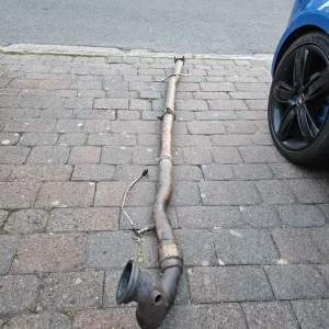Corsa C Z20let 2.5 inch exhaust - Image 2
