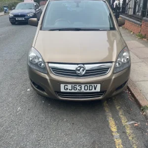 Vauxhall Zafira 2013 Manual MPV