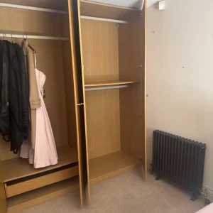 Ikea wardrobes OAK Effect TALL approx 136 cm high - Image 4