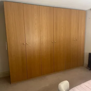 Ikea wardrobes OAK Effect TALL approx 136 cm high