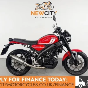 2021 Yamaha XSR125 125 Euro 5 Maroon Red