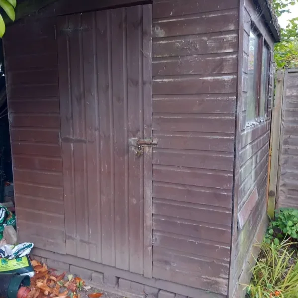 6x6 ft shed