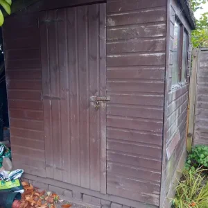 6x6 ft shed