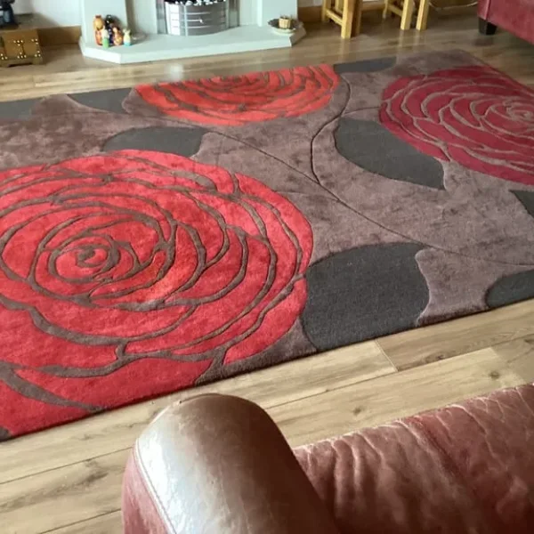 100% wool rug