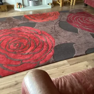 100% wool rug