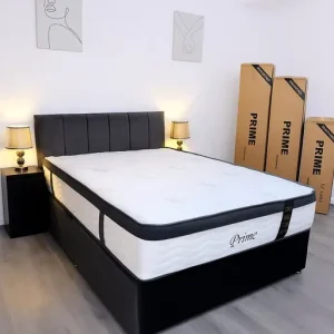 Divan bed with headboard, drawers and mattress set – Single, Small Double, Double, King Size