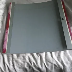 Pink feather magnetic memo holder - Image 2