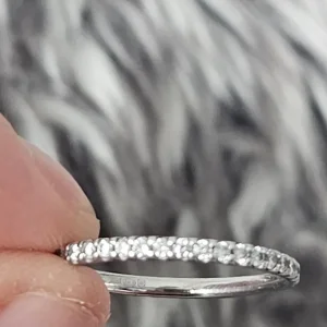 Full diamond eternity ring - Image 4