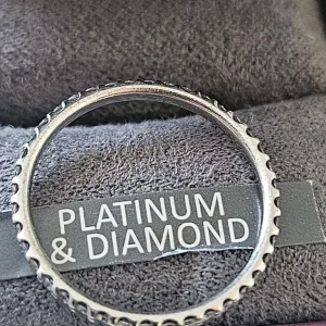 Full diamond eternity ring - Image 5