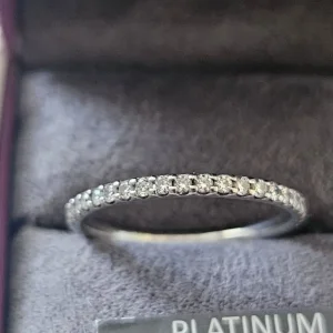 Full diamond eternity ring - Image 6