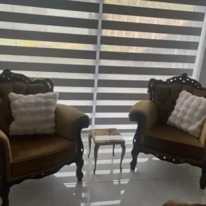 Elegant Vintage Baroque Style 3 Piece Sofa Set - Image 3
